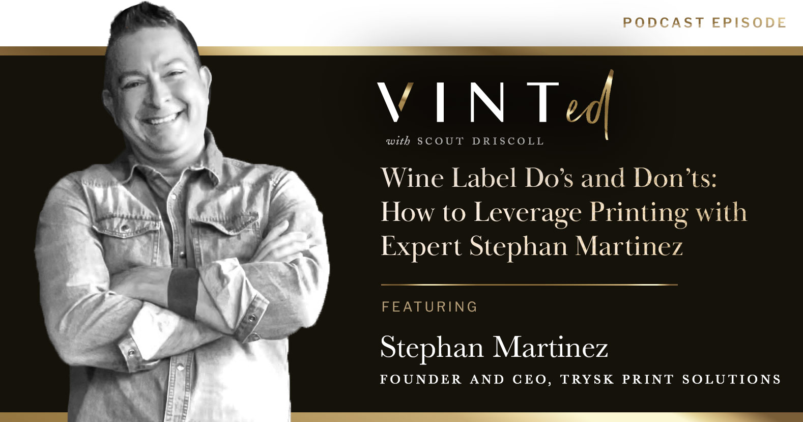 VINTed Promo Stephan Martinez